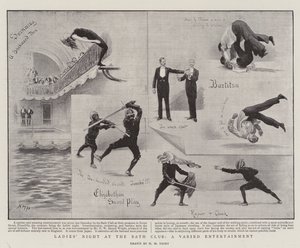 Soirée des dames au Bath Club, un divertissement varié